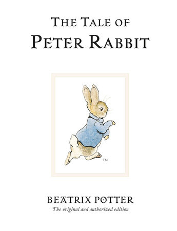 The Tale of Peter Rabbit cover